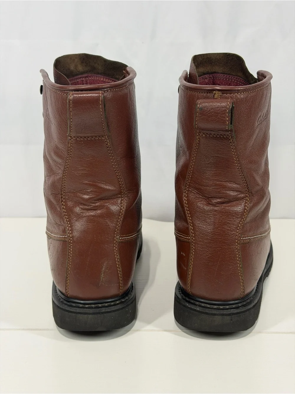 #271 Vintage Cabela's Mens Leather Gore Tex Thinsulate Hunting Boots Size D15